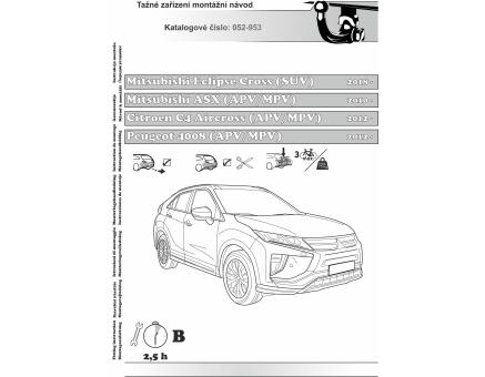 Tažné zařízení Citroën C4 Aircross 04/2012->