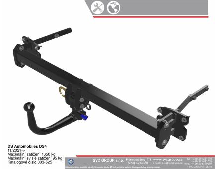 Tažné zařízení DS Automobiles DS4 11/2021->