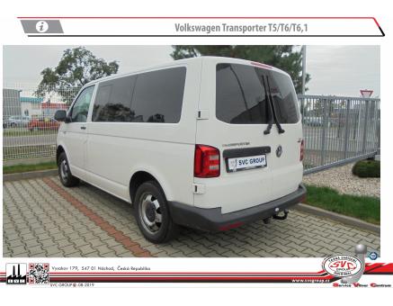 Tažné zařízení VOLKSWAGEN Multivan + Caravelle T7 11/2021->2/2025