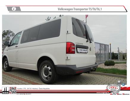 Tažné zařízení VOLKSWAGEN Multivan + Caravelle T7 11/2021->2/2025