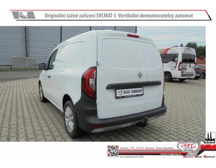 Tažné zařízení Renault Kangoo 05/2021->, Typ III