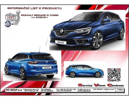 Tažné zařízení Renault Megane 06/2020->, GRANDTOUR NÉ PRO E-TECH PHEV