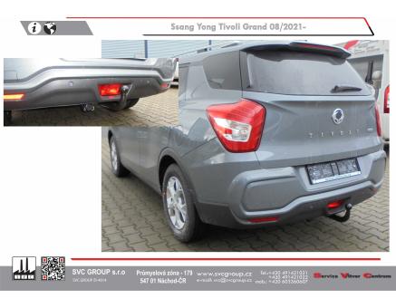 Tažné zařízení Ssang Yong TIVOLI Grand 08/2021->