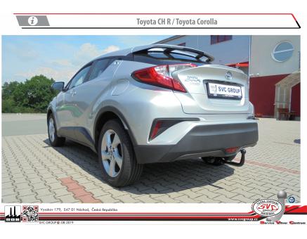 Tažné zařízení Toyota C-HR 01/2024->