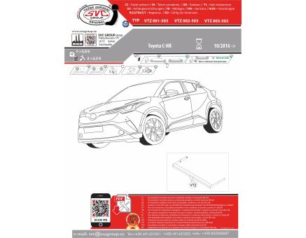 Tažné zařízení Toyota C-HR 01/2024->