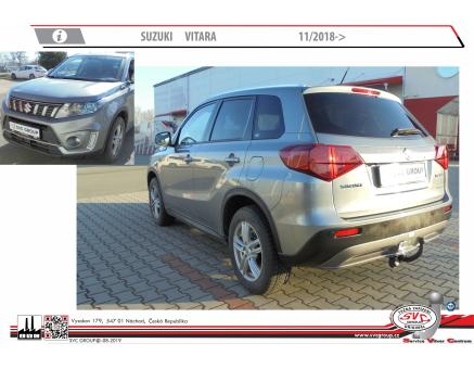 Tažné zařízení Suzuki Vitara 11/2024->, 5 Dveřové provedení