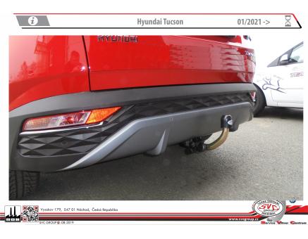 Tažné zařízení Hyundai Tucson 05/2024->