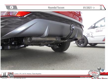 Tažné zařízení Hyundai Tucson 05/2024->