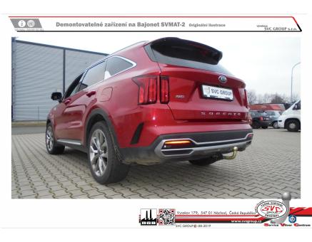 Tažné zařízení Kia Sorento 05/2024->