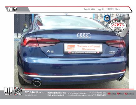 Tažné zařízení Audi A5 02/2017->, Kabriolet