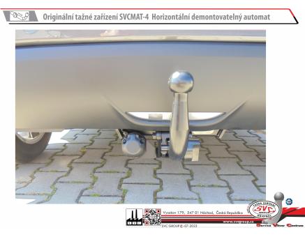 Tažné zařízení Toyota Yaris 09/2020->