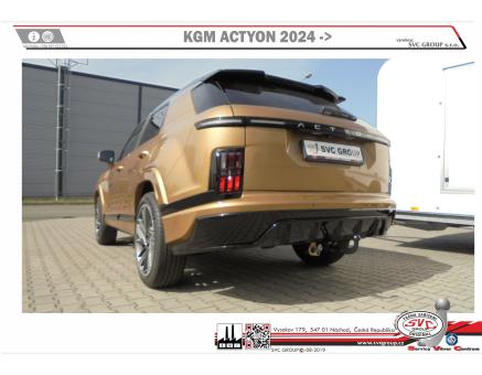 Tažné zařízení Ssang Yong ACTYON 02/2025->