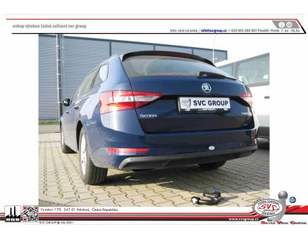 Tažné zařízení Škoda Superb 04/2024->, Combi Scout