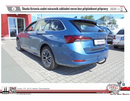 Tažné zařízení Škoda Octavia 08/2024->, Combi