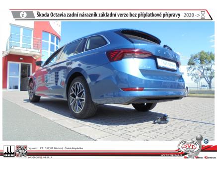 Tažné zařízení Škoda Octavia 08/2024->, Combi