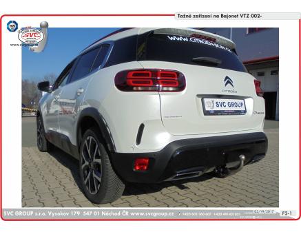 Tažné zařízení Citroën C5 Aircross 01/2024->