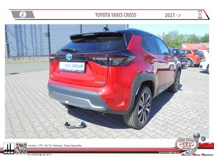 Tažné zařízení Toyota Yaris Cross 01/2024->