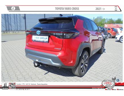 Tažné zařízení Toyota Yaris Cross 01/2024->
