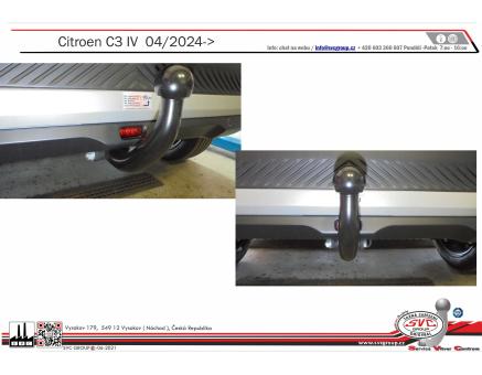 Tažné zařízení Citroën C3 09/2024->