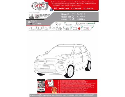 Tažné zařízení Citroën C3 09/2024->