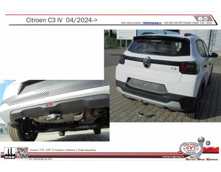 Tažné zařízení Citroën C3 09/2024->