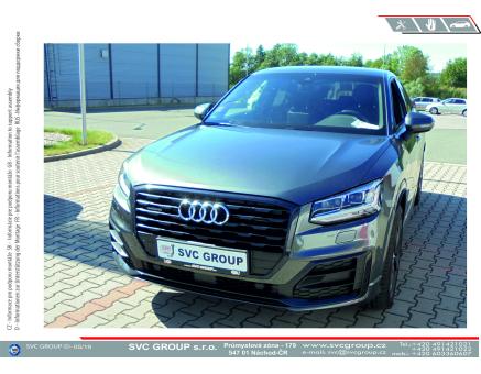 Tažné zařízení Audi Q2 08/2023->, GAB