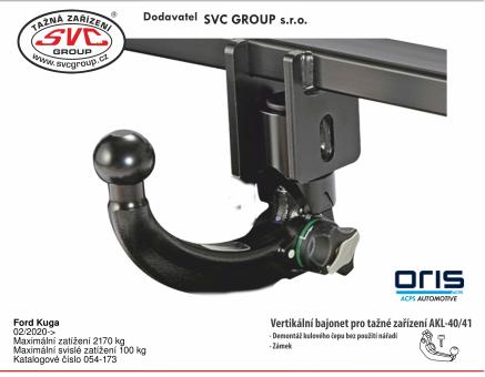 Tažné zařízení Ford Kuga 06/2024->