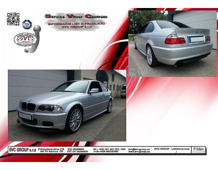 Tažné zařízení BMW 3 Série 06/2001->02/2005, Compact
