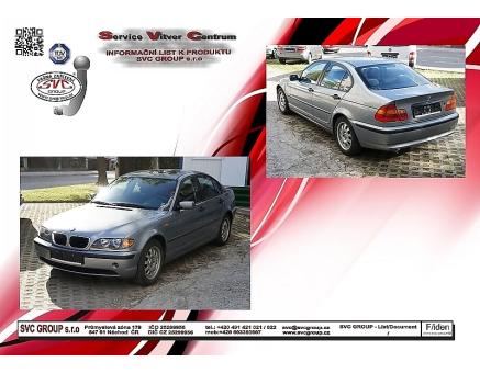 Tažné zařízení BMW 3 Série 06/2001->02/2005, Compact