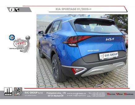 Tažné zařízení Kia Sportage 07/2025->