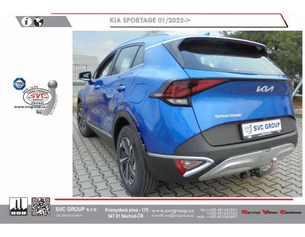Tažné zařízení Kia Sportage 07/2025->