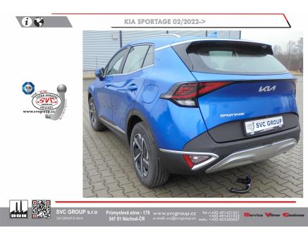 Tažné zařízení Kia Sportage 07/2025->