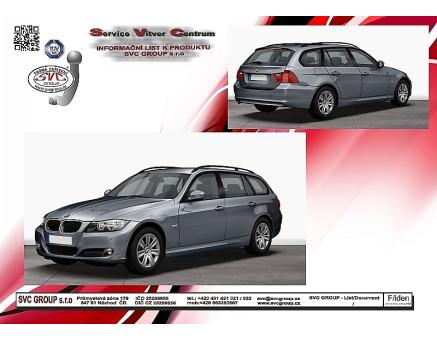 Tažné zařízení BMW 3 Série 06/2005->12/2012, Kombi