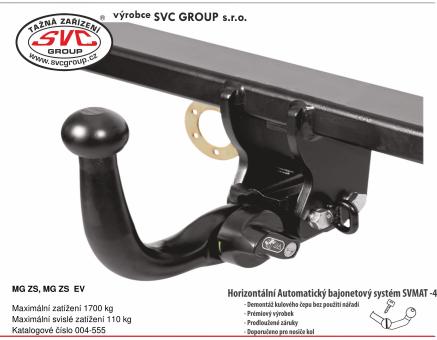 Tažné zařízení MG ZS 10/2024->