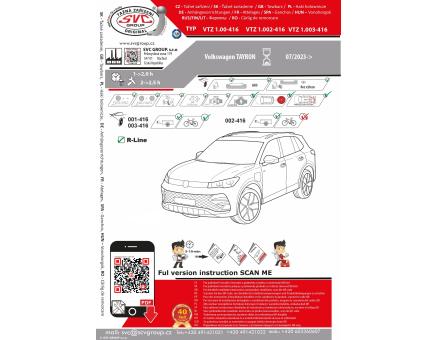 Tažné zařízení VOLKSWAGEN Tayron 11/2024->