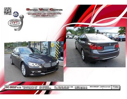 Tažné zařízení BMW 3 Série 02/2014->02/2019, Sedan