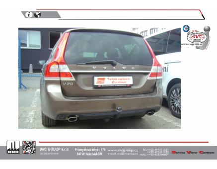 Tažné zařízení Volvo V70 09/2007->08/2013