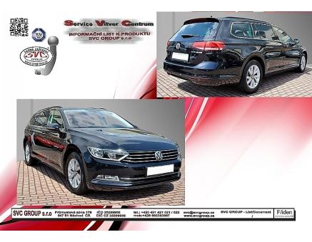 Tažné zařízení VOLKSWAGEN Passat 08/2023->, Variant / Kombi