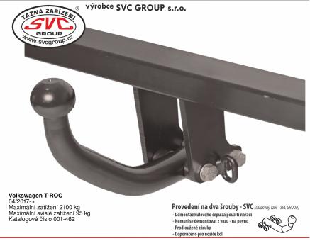 Tažné zařízení VOLKSWAGEN T-ROC 08/2023->