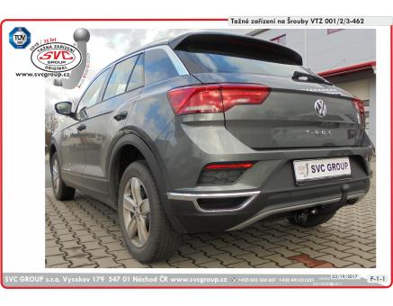 Tažné zařízení VOLKSWAGEN T-ROC 08/2023->