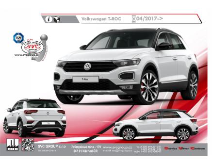 Tažné zařízení VOLKSWAGEN T-ROC 08/2023->