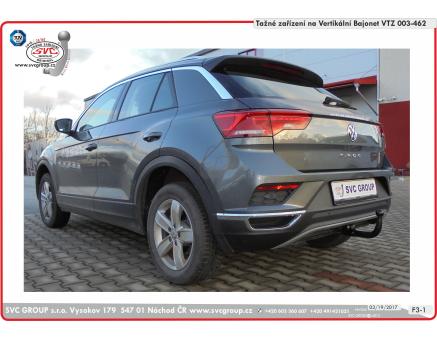 Tažné zařízení VOLKSWAGEN T-ROC 08/2023->