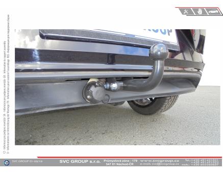 Tažné zařízení Seat Ibiza 08/2023->, Hatchback