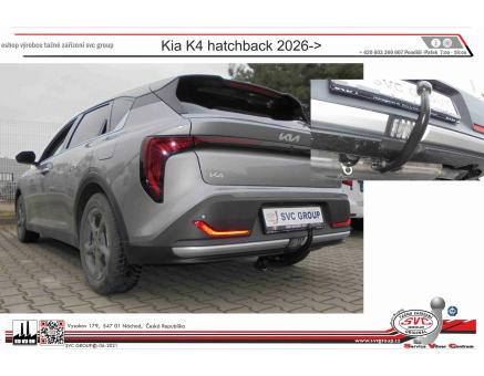Tažné zařízení Kia K4 02/2026->, Hatchback