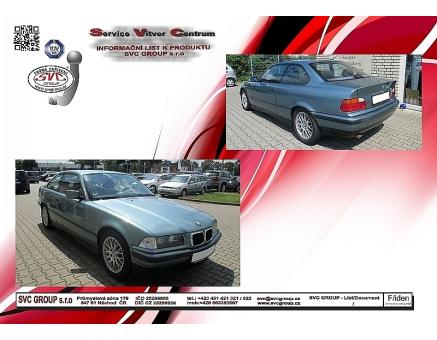 Tažné zařízení BMW 3 Série 09/1990->12/1999, Kupé
