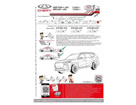 Tažné zařízení Chery Tiggo 4 12/2024->