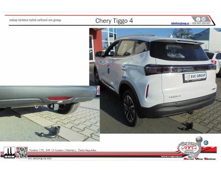 Tažné zařízení Chery Tiggo 4 12/2024->
