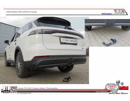 Tažné zařízení Chery Tiggo 9 12/2024->