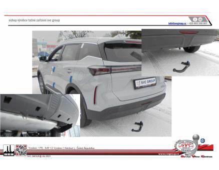 Tažné zařízení Chery Tiggo 7 12/2024->