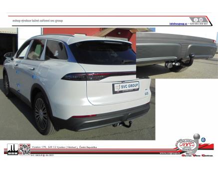 Tažné zařízení OMODA 9 SHS 05/2025->